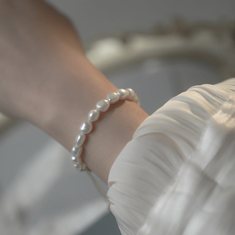 Natural pearl gentle wind bracelet