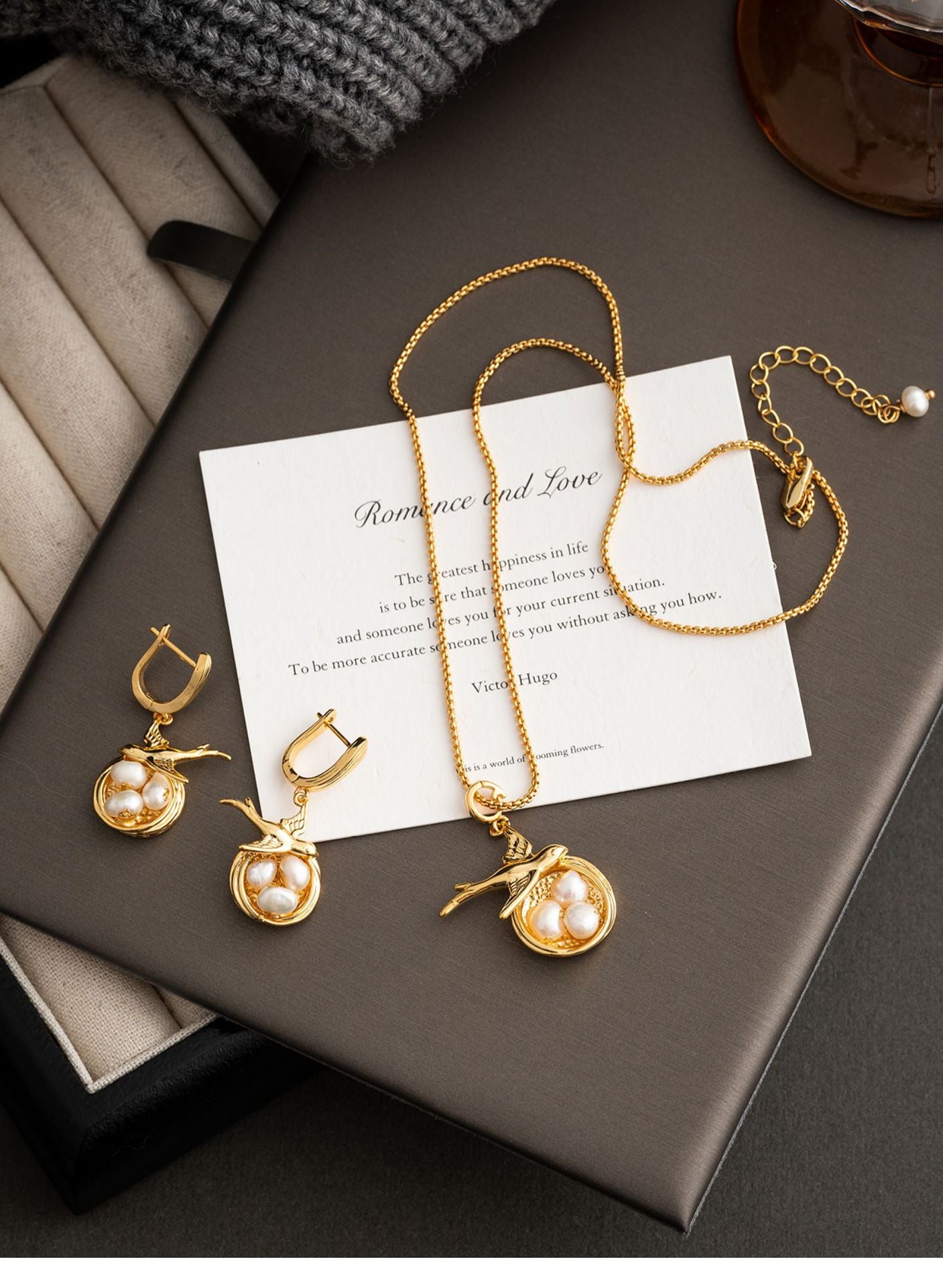 French retro natural freshwater pearls (recommended by designers)