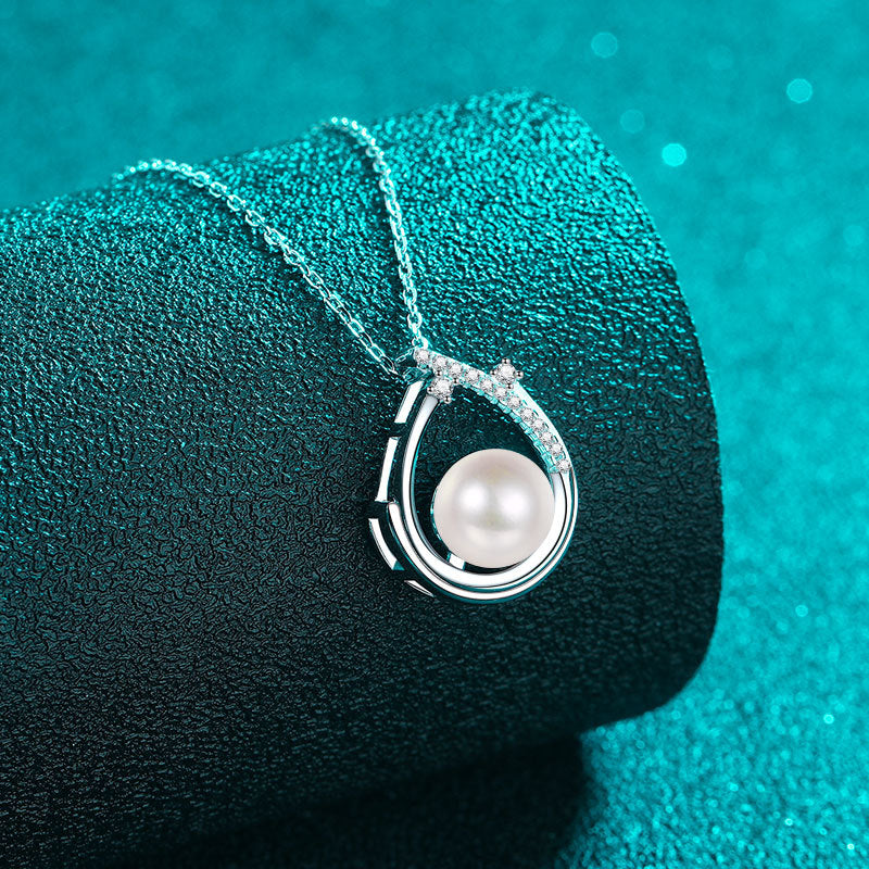 Sterling Silver Versatile Premium Freshwater Pearl Necklace
