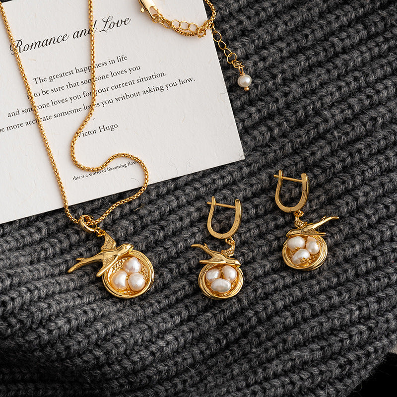 French retro natural freshwater pearls (recommended by designers)