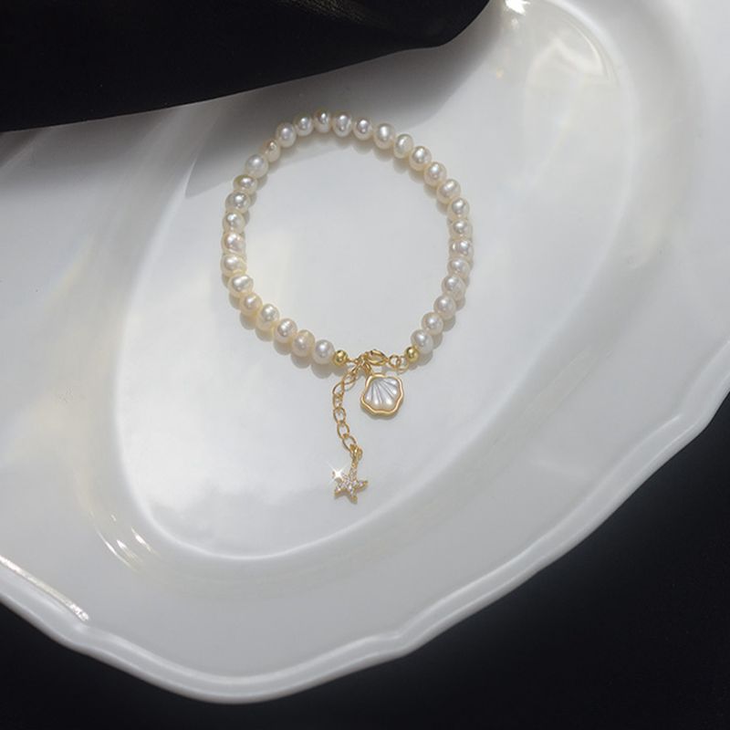 Baroque Starfish Pearl Bracelet