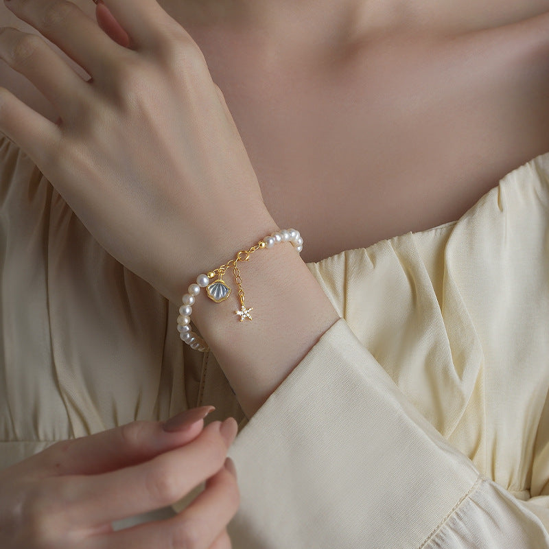 Baroque Starfish Pearl Bracelet