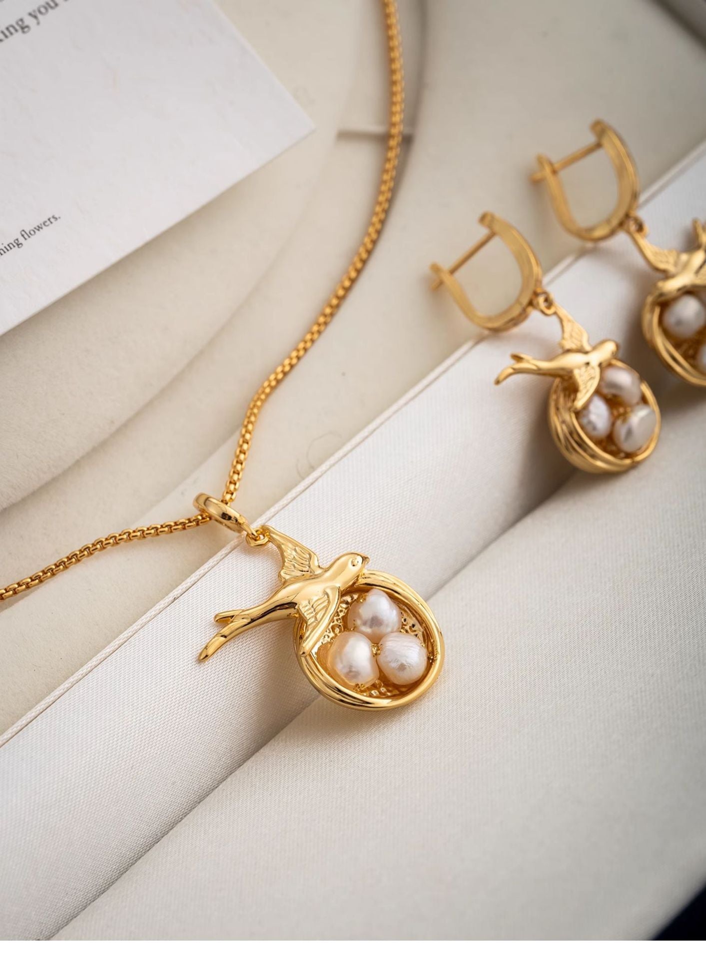 French retro natural freshwater pearls (recommended by designers)