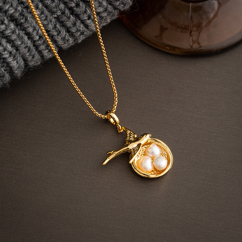 French retro natural freshwater pearls (recommended by designers)