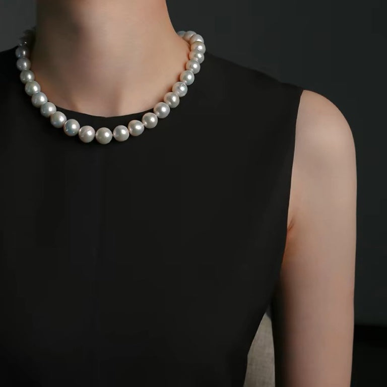 10-12Mm Baroque Pearl Freshwater Pearl Necklace