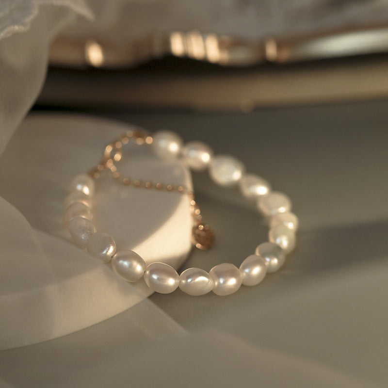 Natural pearl gentle wind bracelet