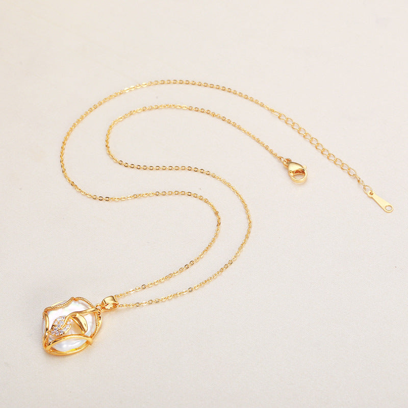 White Baroque Pearl Design Set