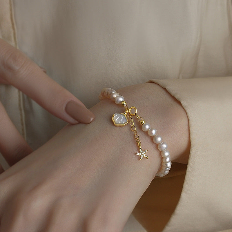 Baroque Starfish Pearl Bracelet