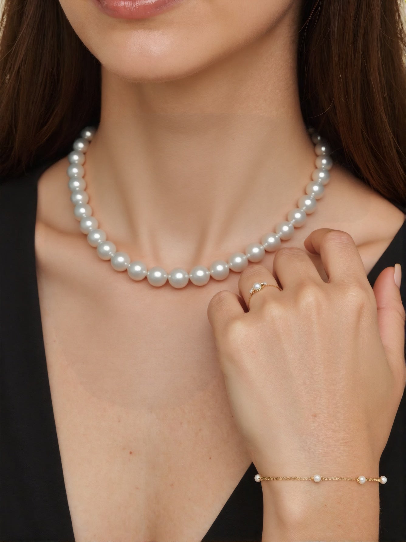10-12Mm Baroque Pearl Freshwater Pearl Necklace