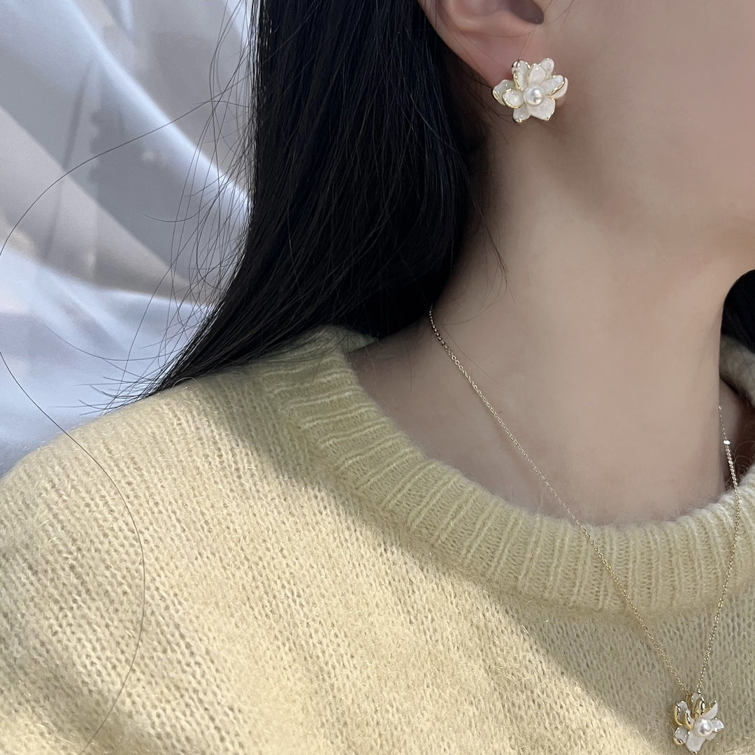 Natural Pearl Flower Series Design Set